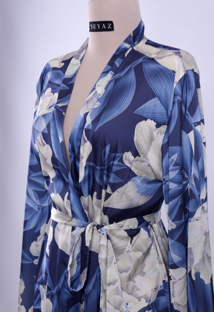 AZURE Floral Kimono