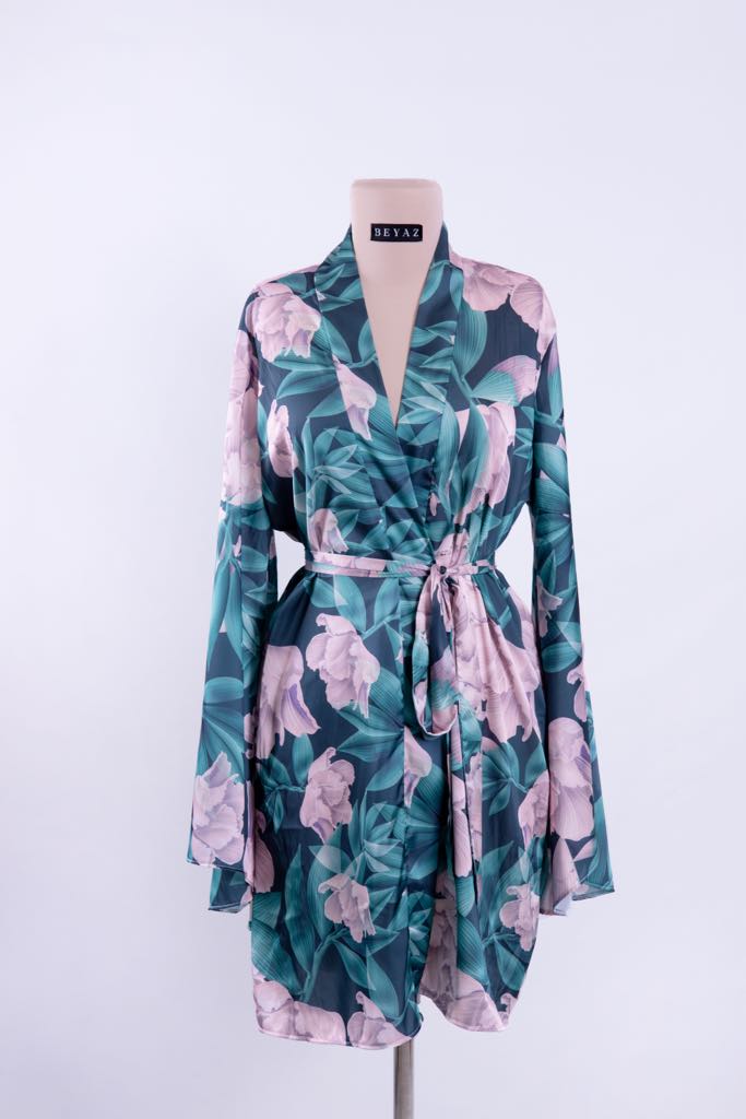 Emerald Floral Kimono