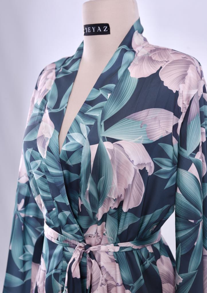 Emerald Floral Kimono