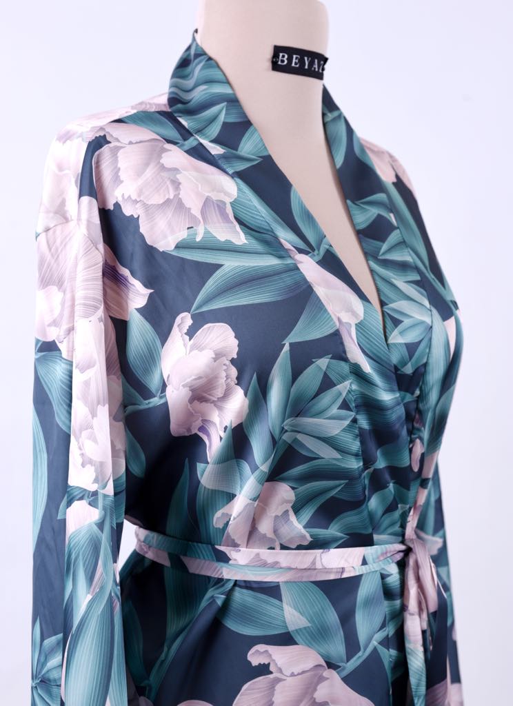 Emerald Floral Kimono